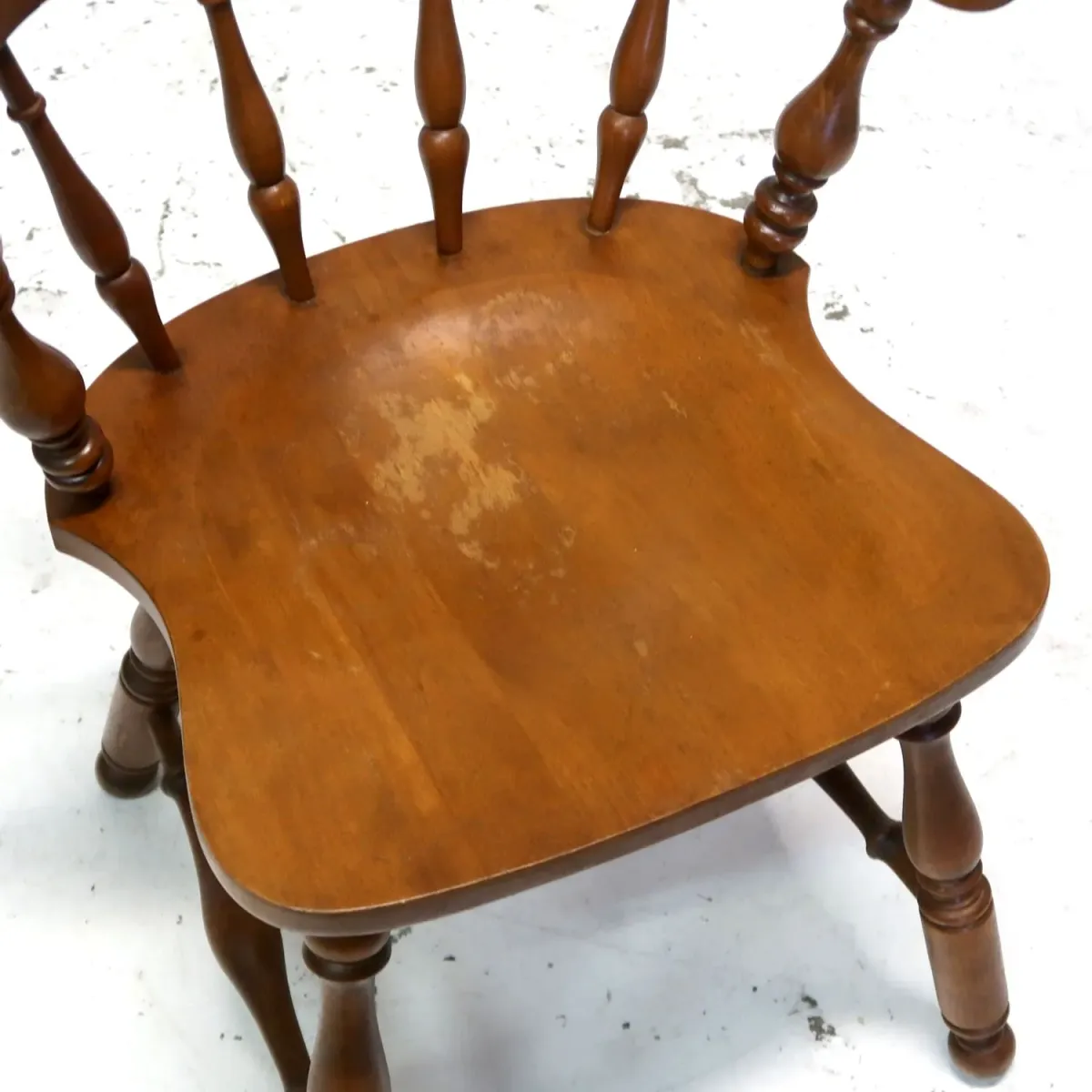 Ethan Allen アンティーク ウッド キャプテンチェア