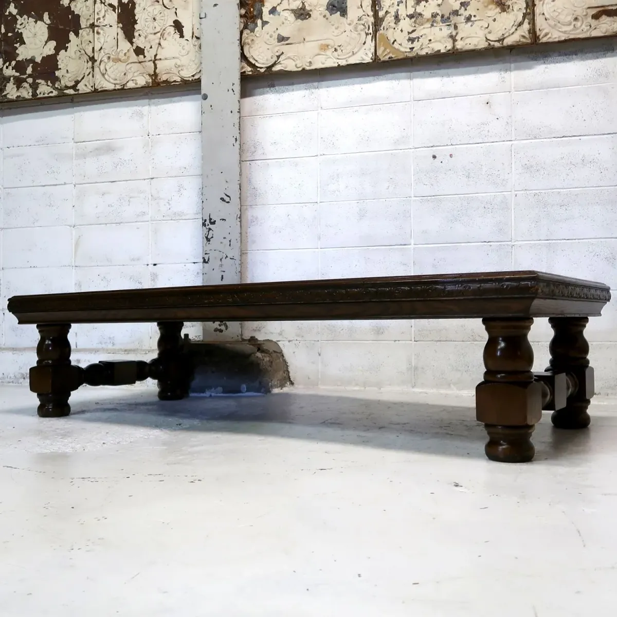 アンティーク 大型コーヒーテーブル