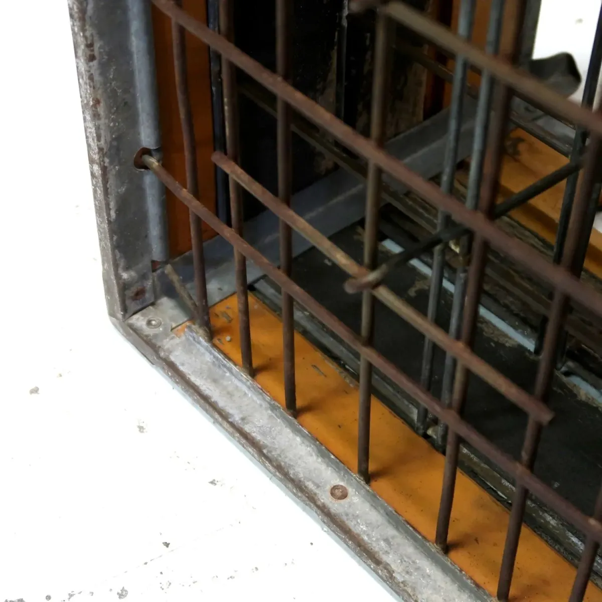 ビンテージ ウッド×メタル ボックス