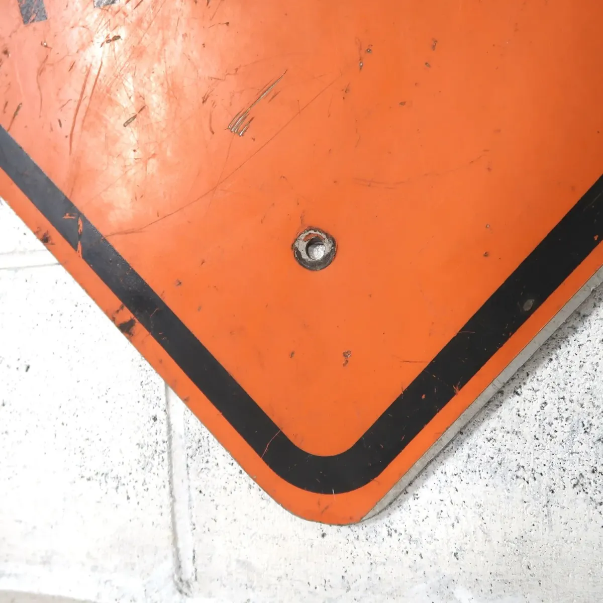 ROAD WORK AHEAD ビンテージ 大型ロードサイン