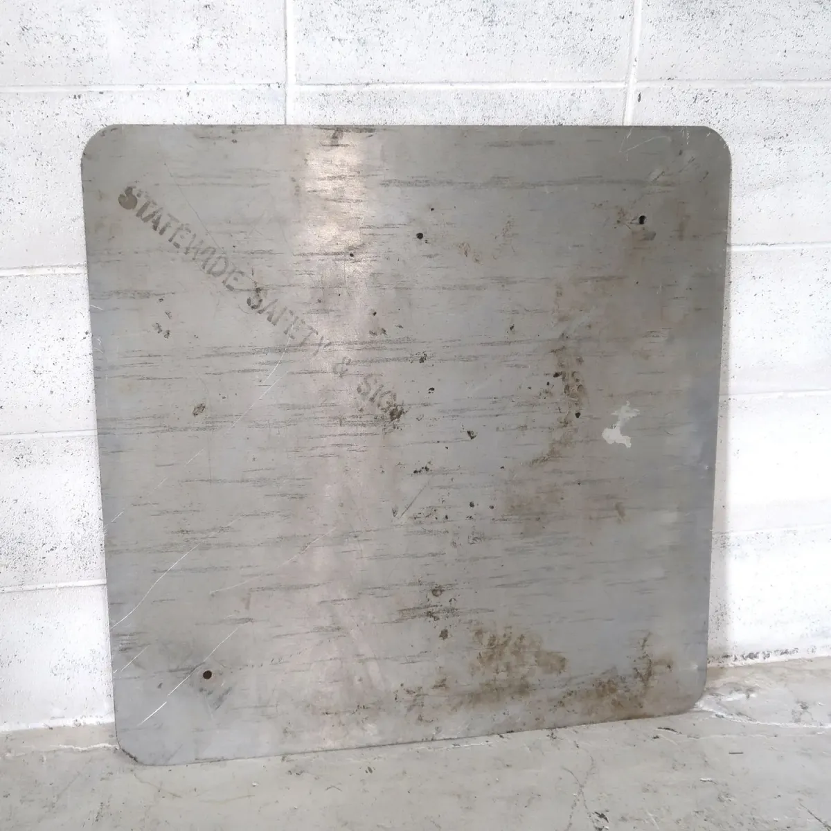 ROAD WORK AHEAD ビンテージ 大型ロードサイン