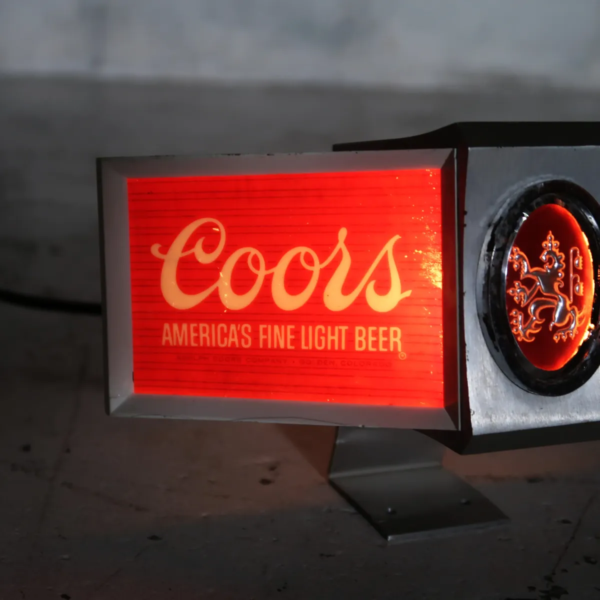 Coors ビンテージ ライトサイン