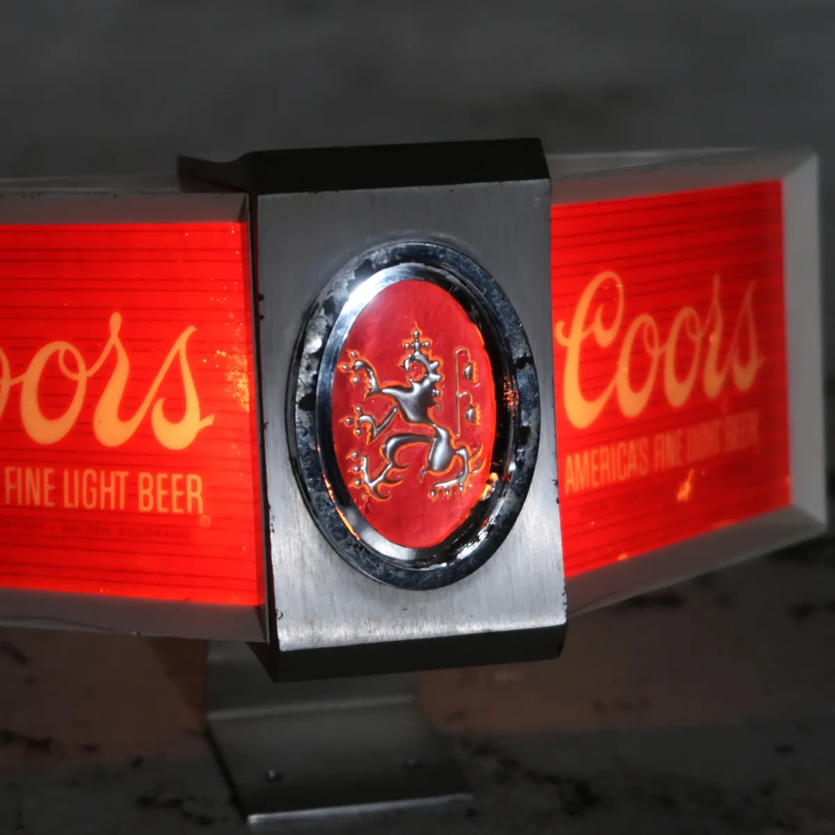 Coors ビンテージ ライトサイン