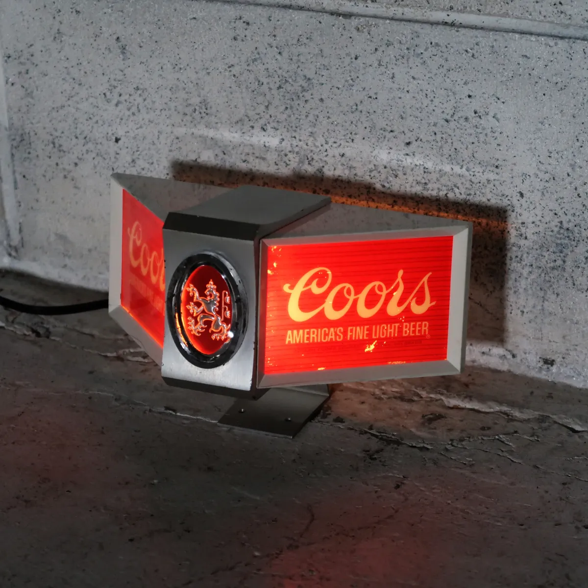 Coors ビンテージ ライトサイン