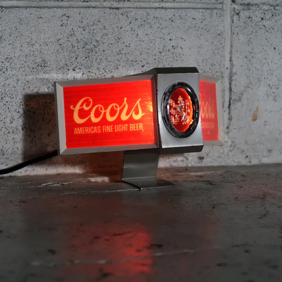 Coors ビンテージ ライトサイン