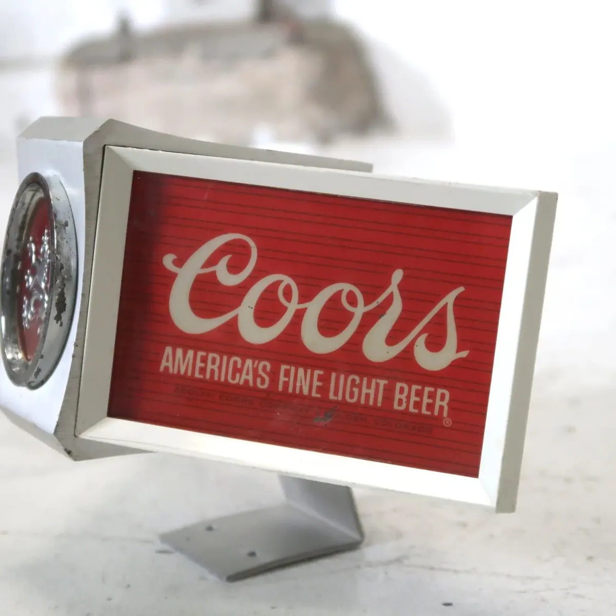 Coors ビンテージ ライトサイン