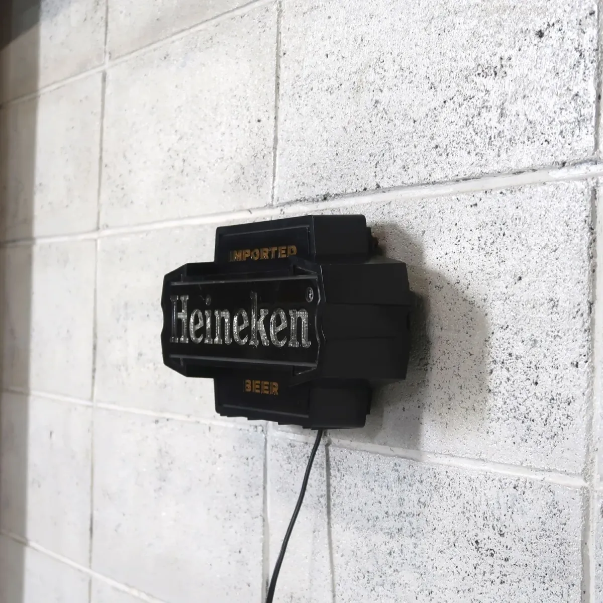 Heineken ビンテージ ライトサイン