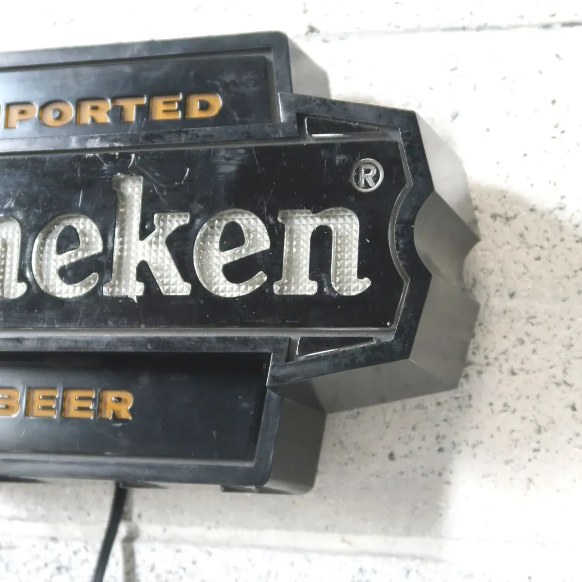 Heineken ビンテージ ライトサイン