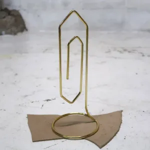 ビンテージ ワイヤーメタル メモスタンド