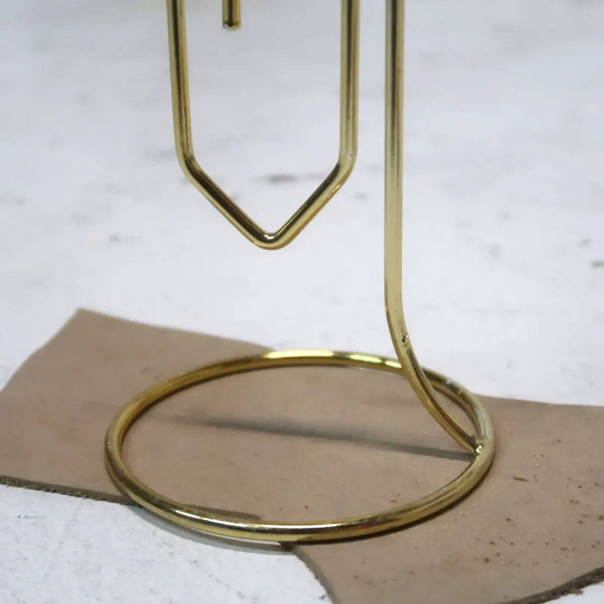 ビンテージ ワイヤーメタル メモスタンド