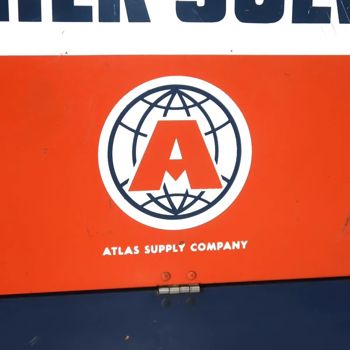 50～60's ATLAS ビンテージ メタルキャビネット ワゴン