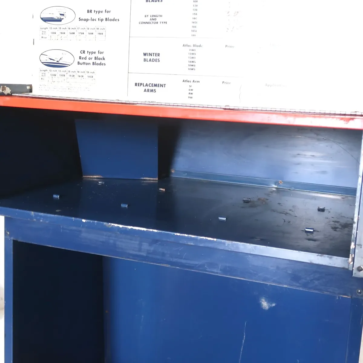 50～60's ATLAS ビンテージ メタルキャビネット ワゴン