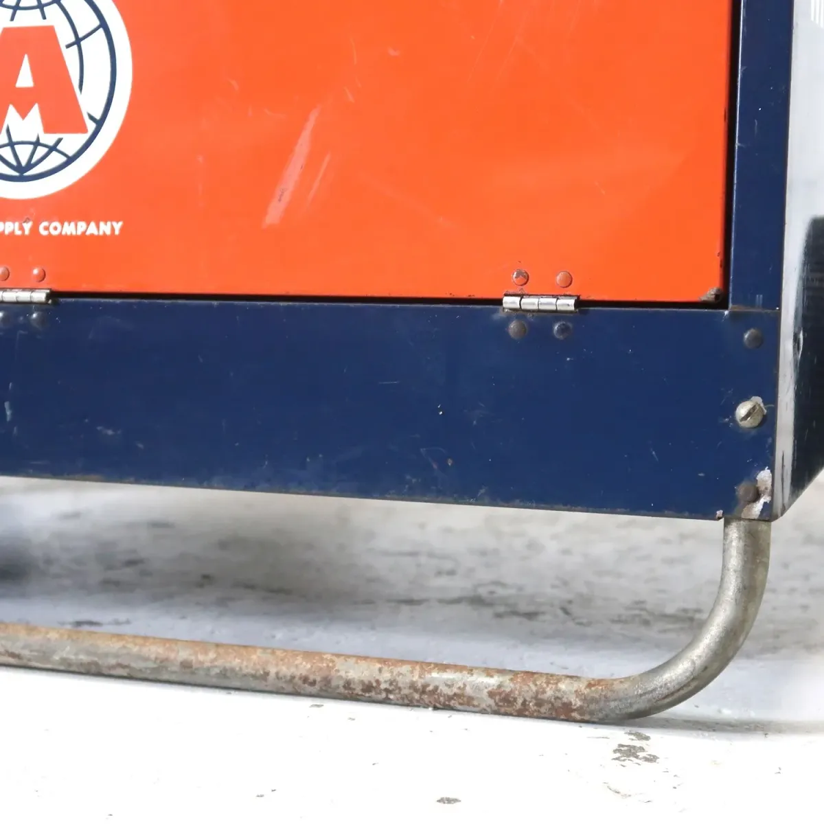 50～60's ATLAS ビンテージ メタルキャビネット ワゴン