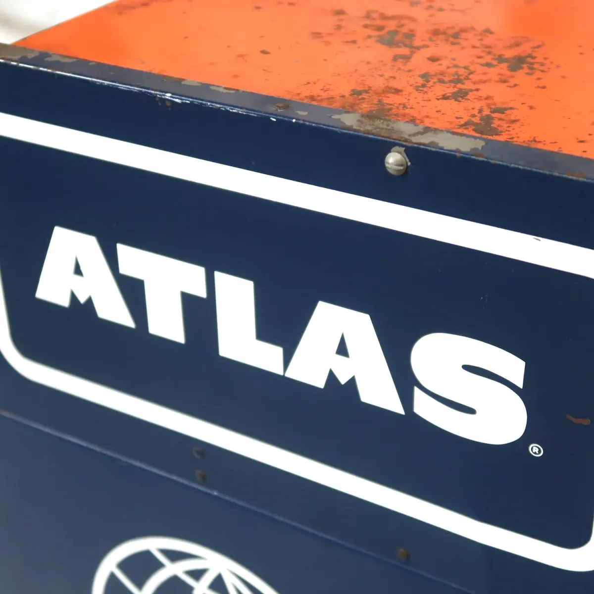 50～60's ATLAS ビンテージ メタルキャビネット ワゴン