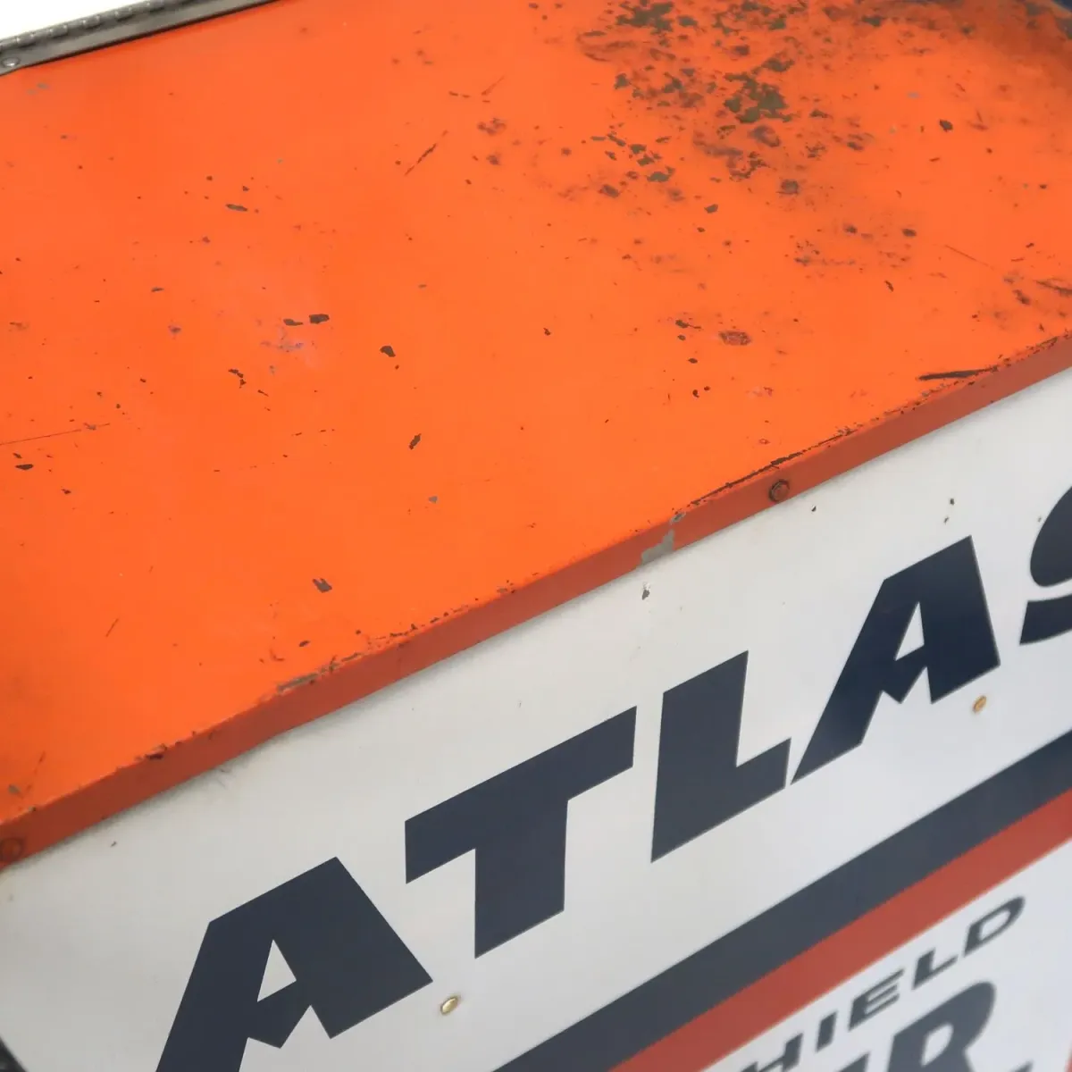 50～60's ATLAS ビンテージ メタルキャビネット ワゴン