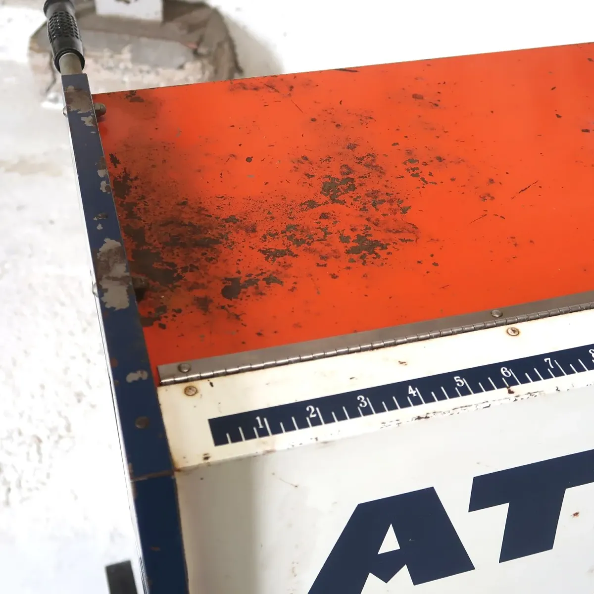 50～60's ATLAS ビンテージ メタルキャビネット ワゴン