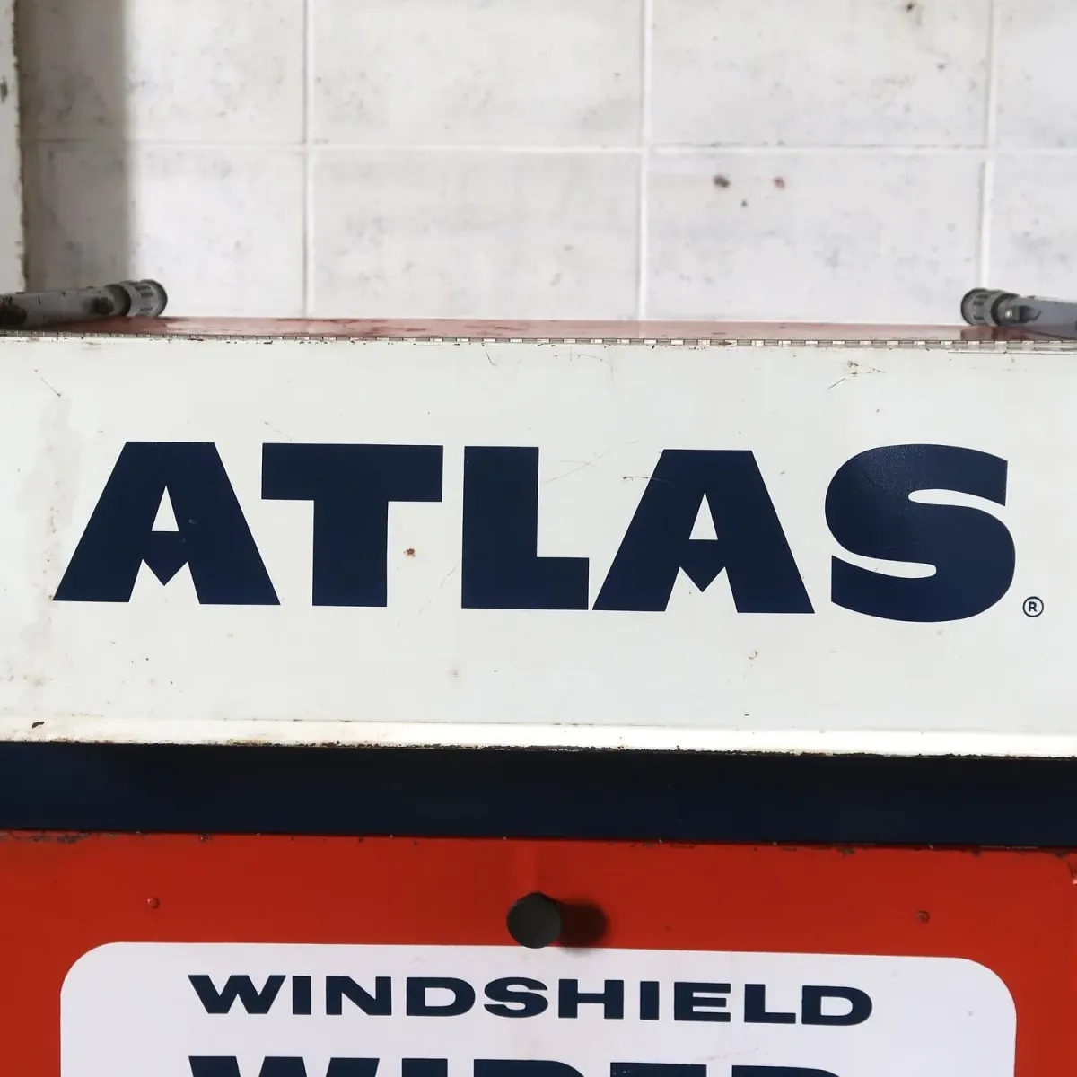 50～60's ATLAS ビンテージ メタルキャビネット ワゴン