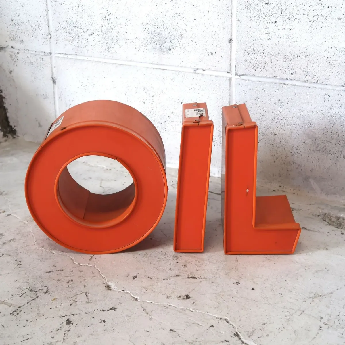 ビンテージ レターサイン ミニサイズ O