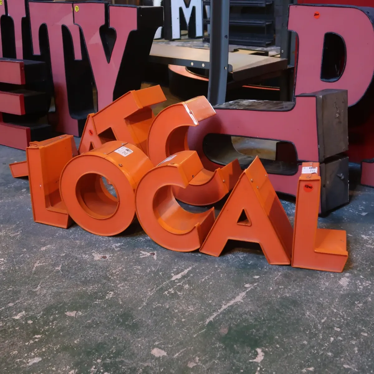 ビンテージ レターサイン ミニサイズ L