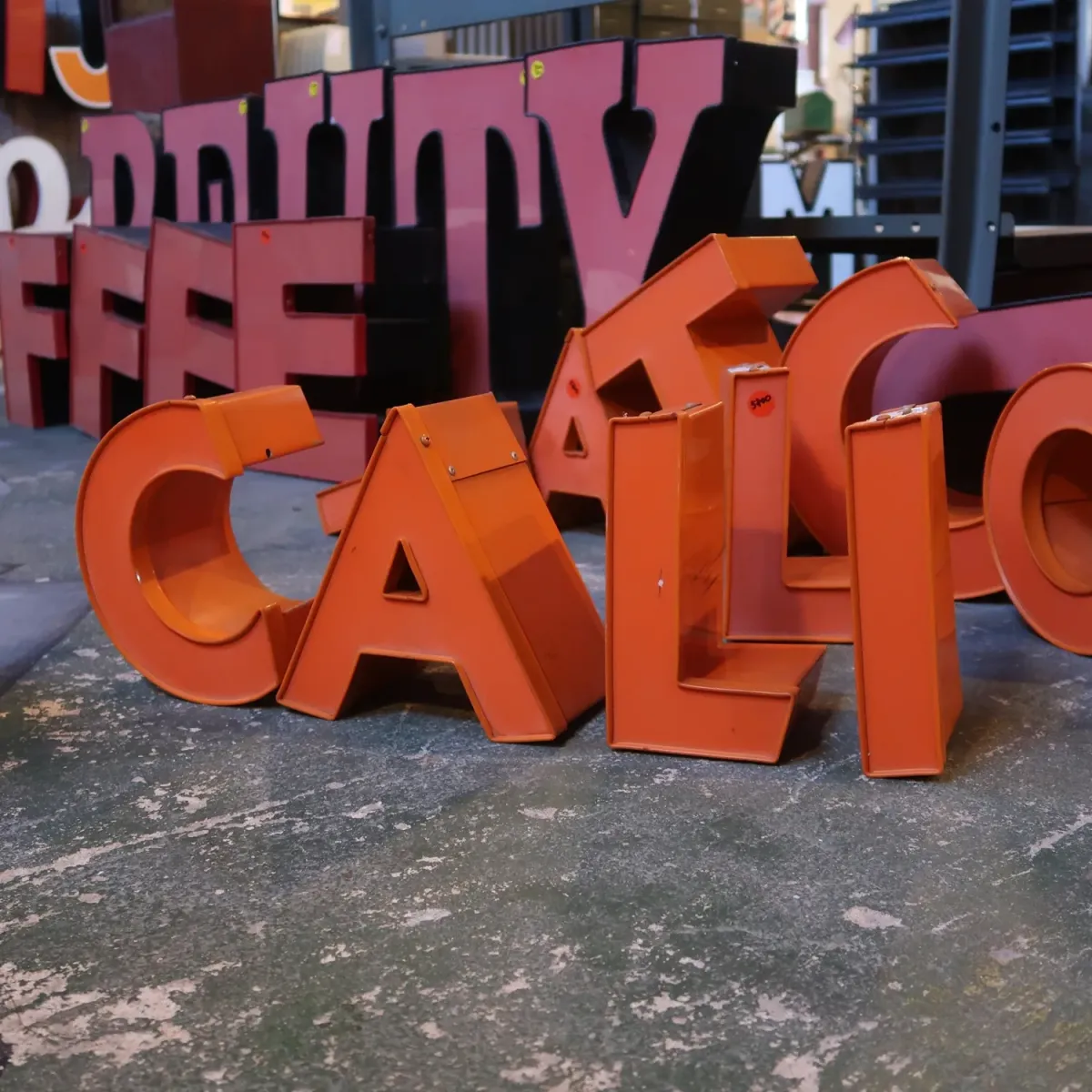 ビンテージ レターサイン ミニサイズ I