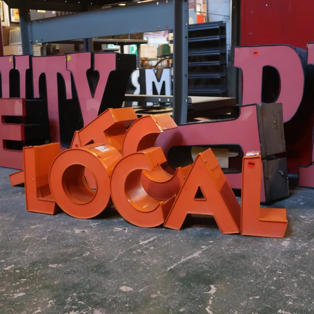 ビンテージ レターサイン ミニサイズ C