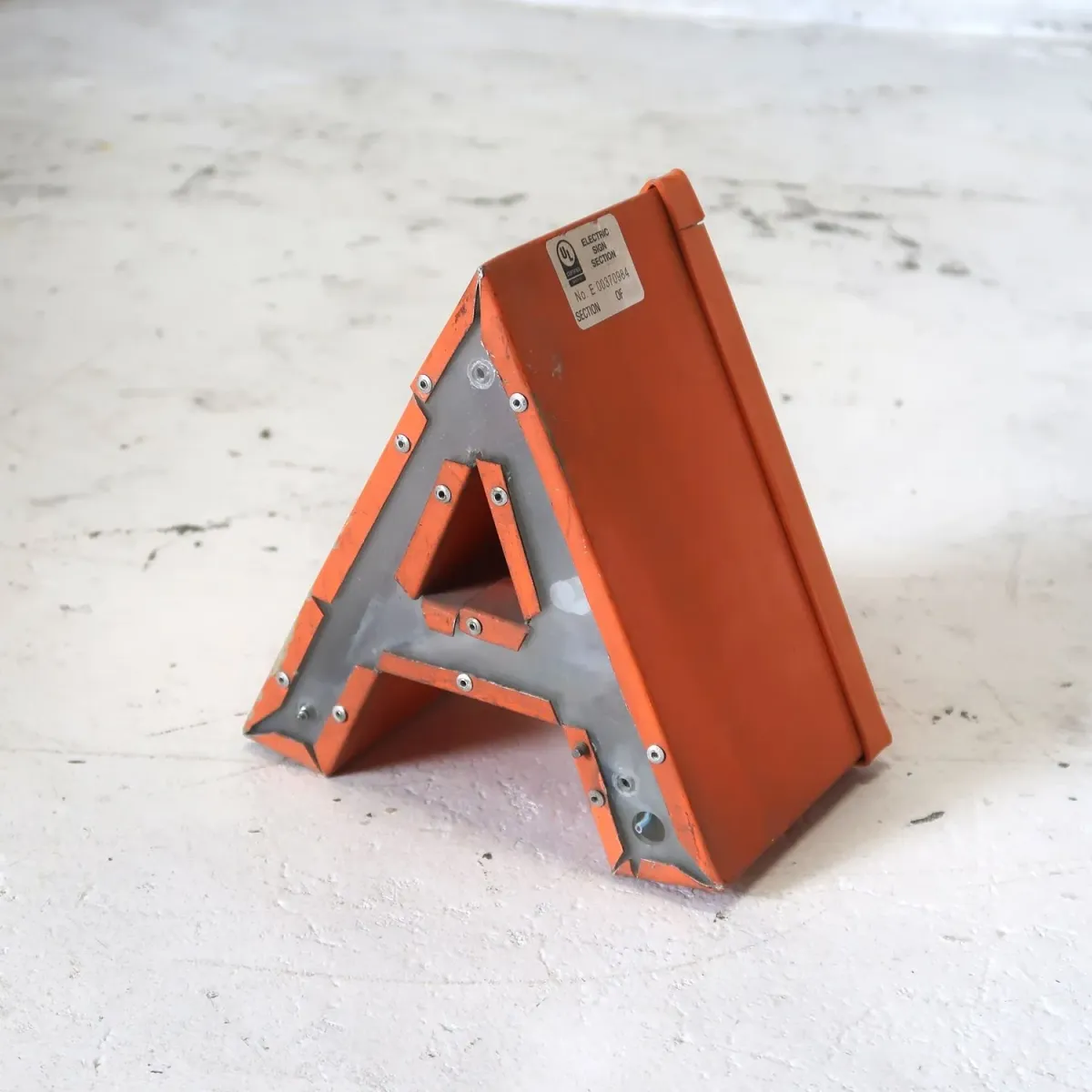 ビンテージ レターサイン ミニサイズ A