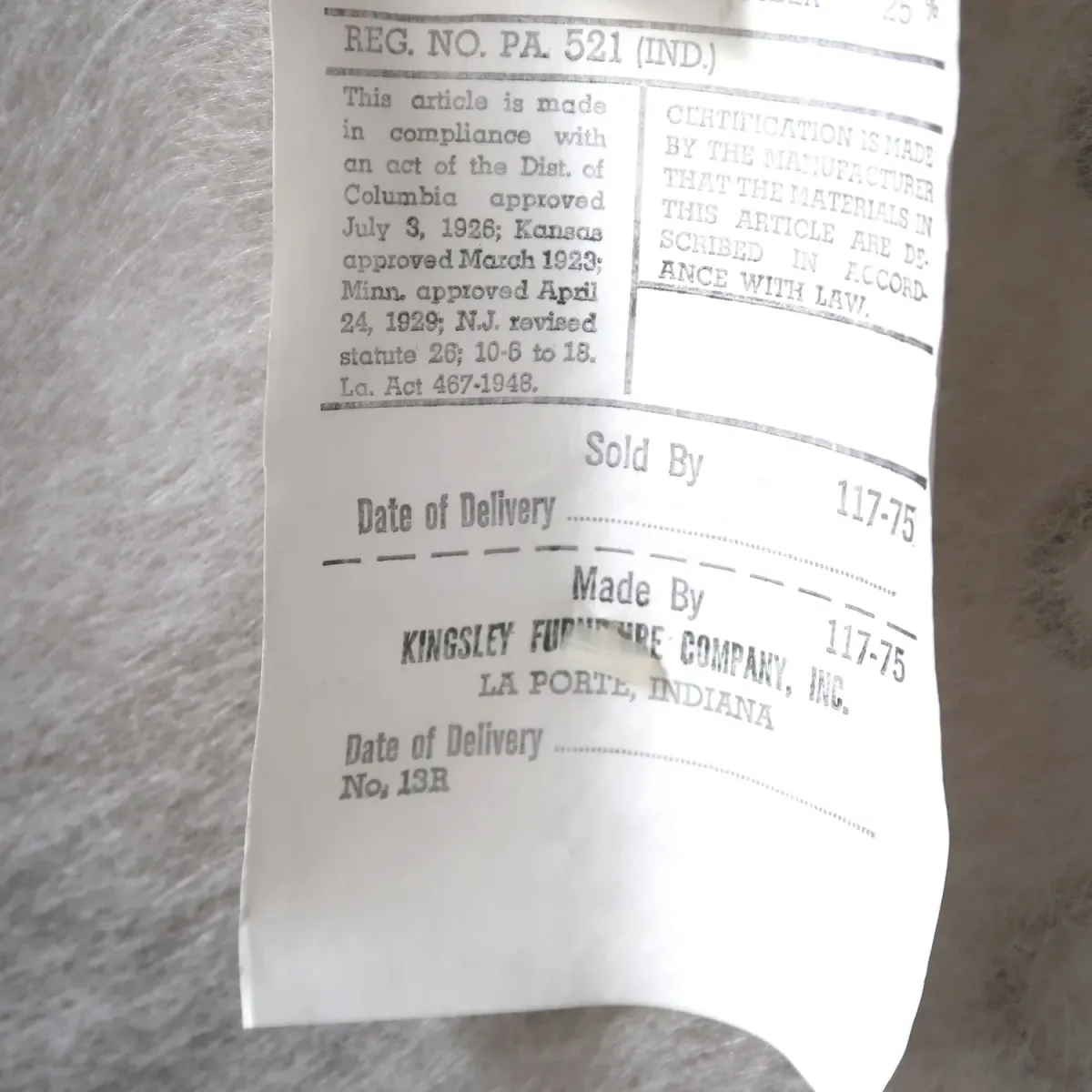 KINGSLEY FURNITURE ソファ