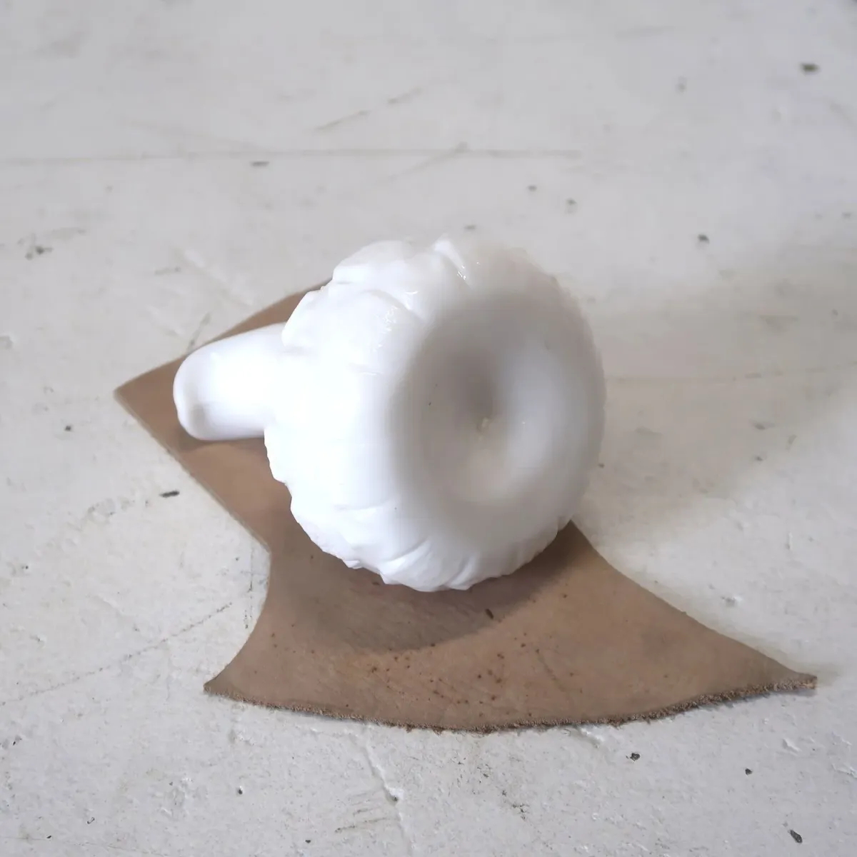 アンティーク ミルクガラス クルーエット