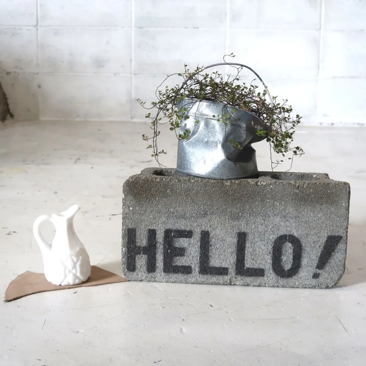 アンティーク ミルクガラス クルーエット