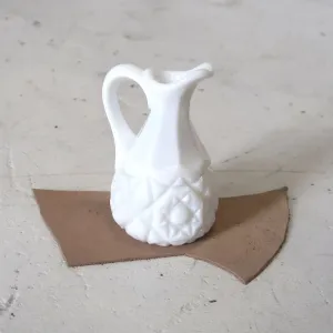 アンティーク ミルクガラス クルーエット