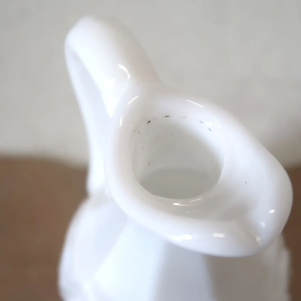 アンティーク ミルクガラス クルーエット