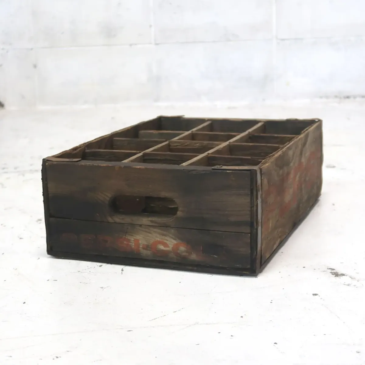 ペプシコーラ ビンテージ ウッドボックス