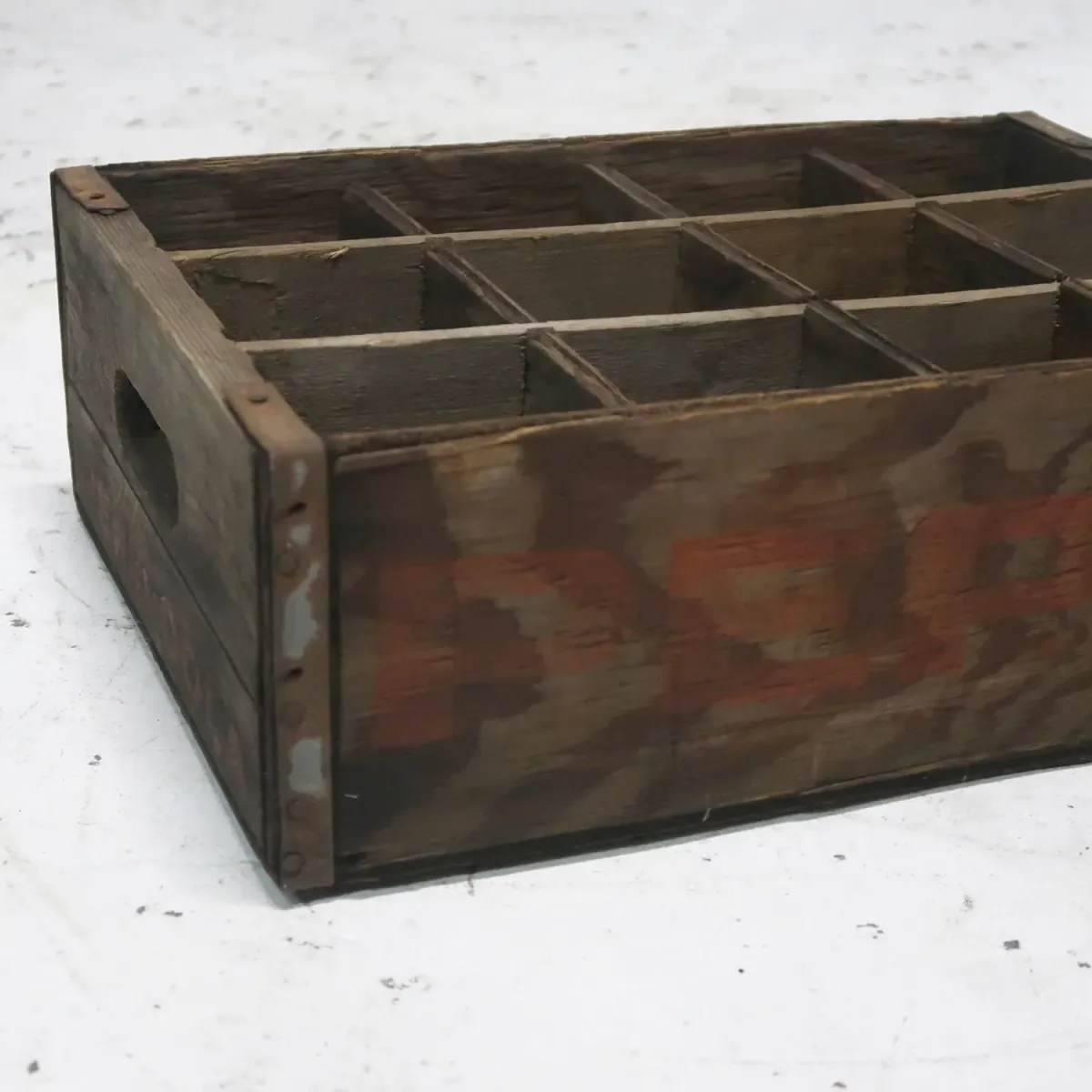 ペプシコーラ ビンテージ ウッドボックス