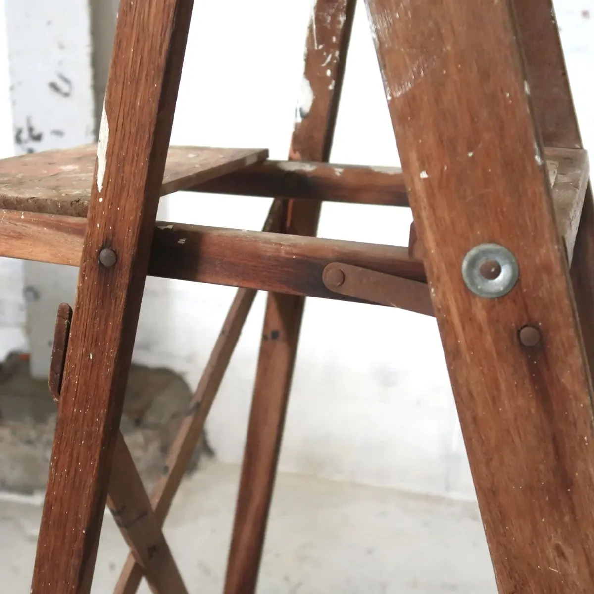 ビンテージ ウッドラダー