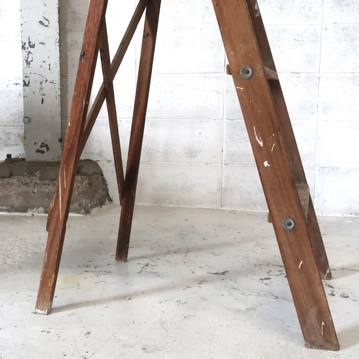 ビンテージ ウッドラダー