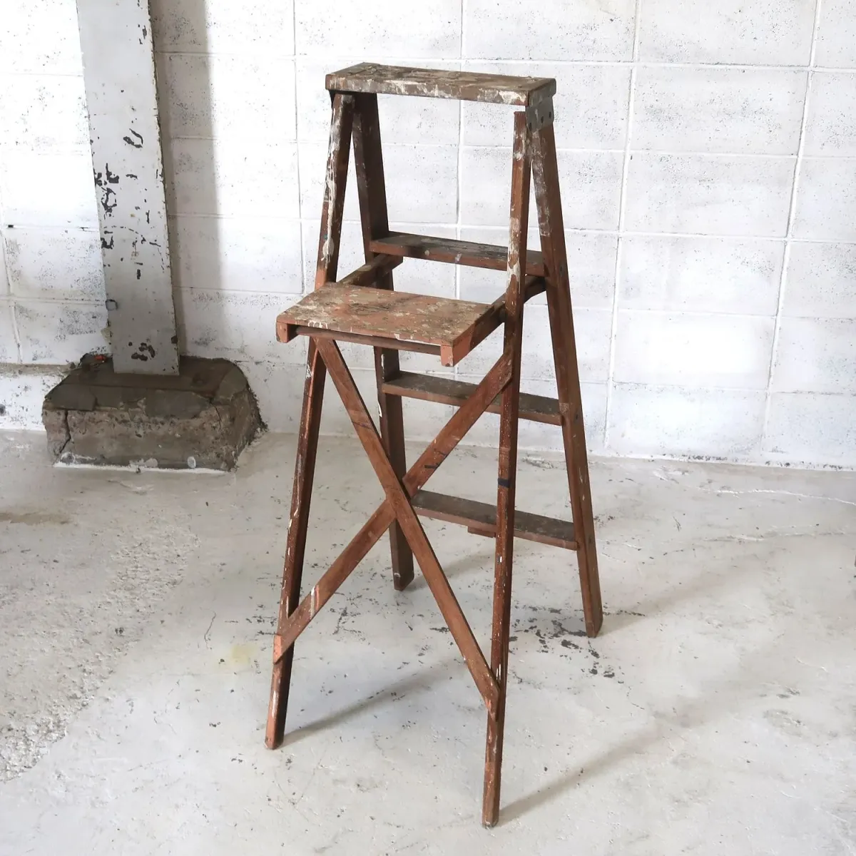 ビンテージ ウッドラダー