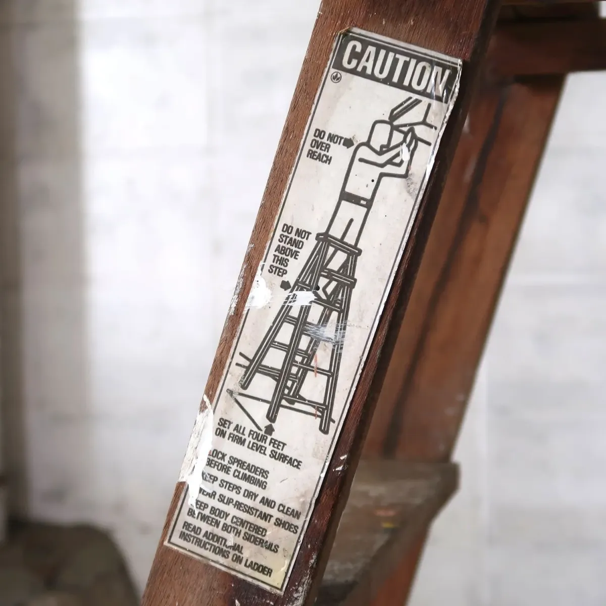 ビンテージ ウッドラダー