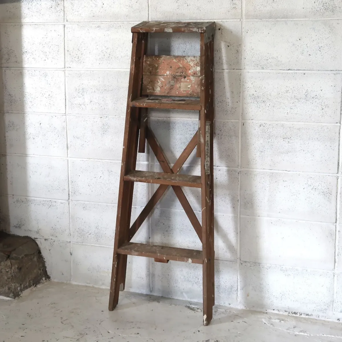 ビンテージ ウッドラダー