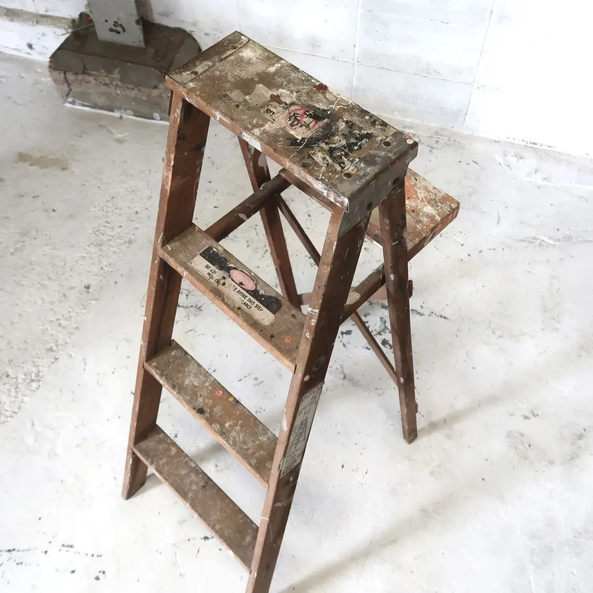 ビンテージ ウッドラダー