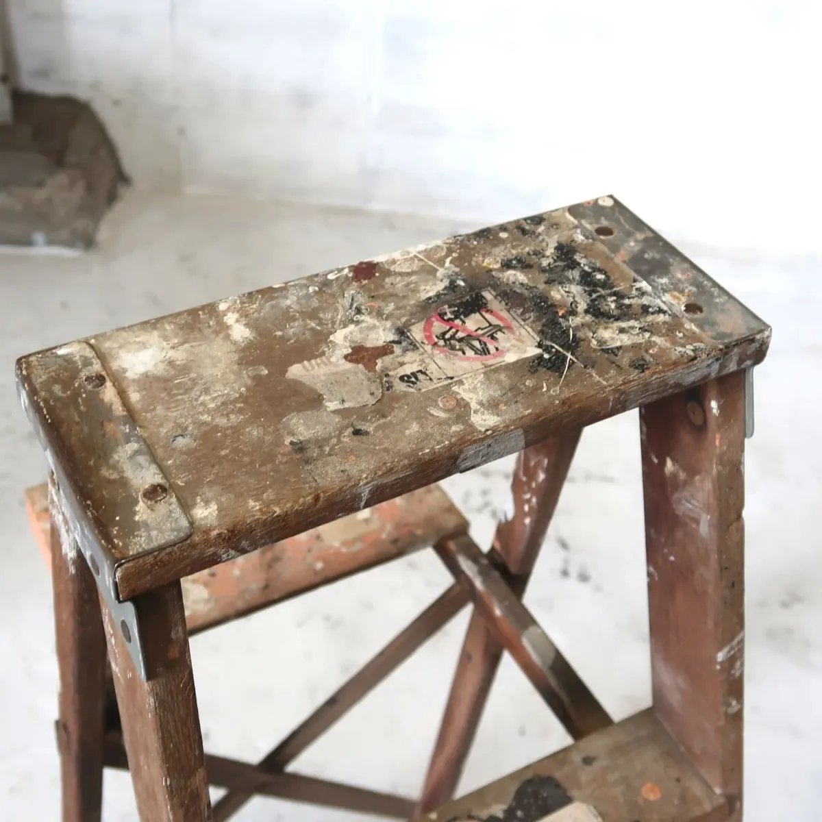 ビンテージ ウッドラダー