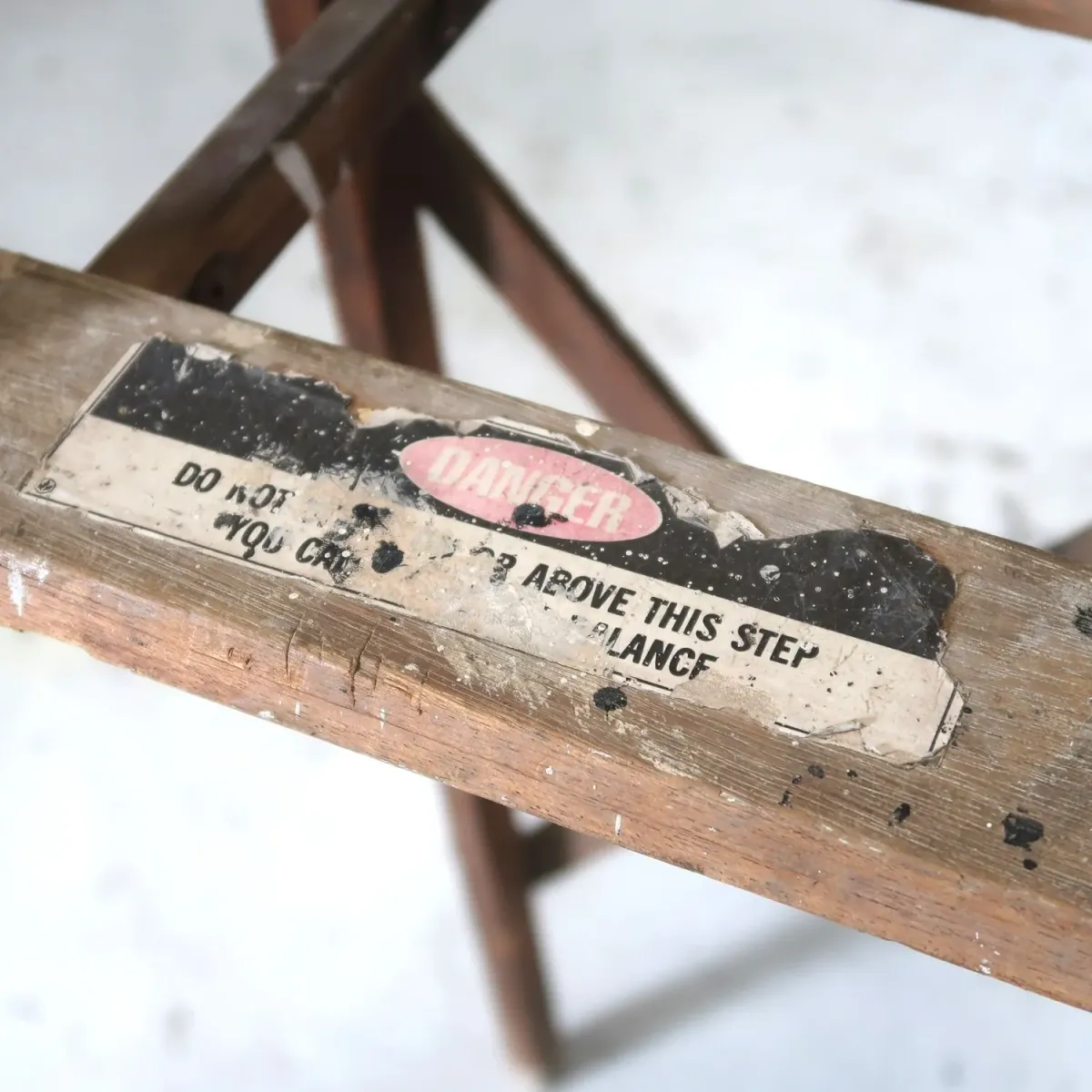 ビンテージ ウッドラダー