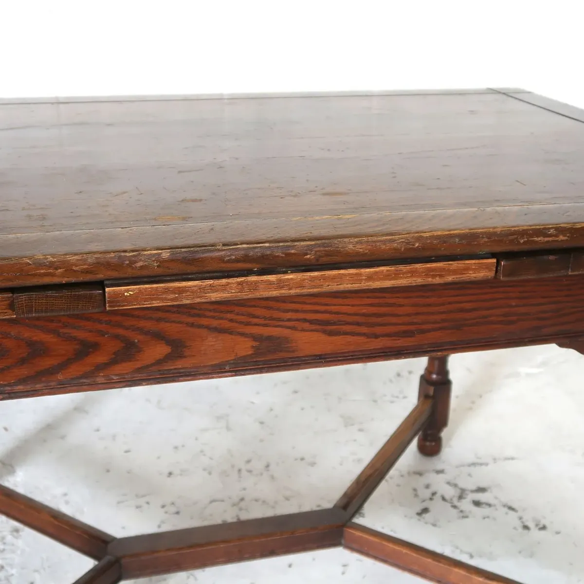 アンティーク ドローリーフ ダイニングテーブル