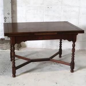 アンティーク ドローリーフ ダイニングテーブル