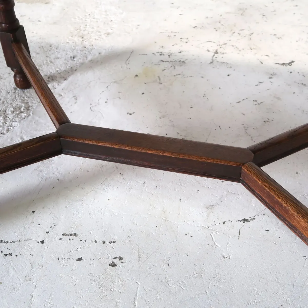 アンティーク ドローリーフ ダイニングテーブル