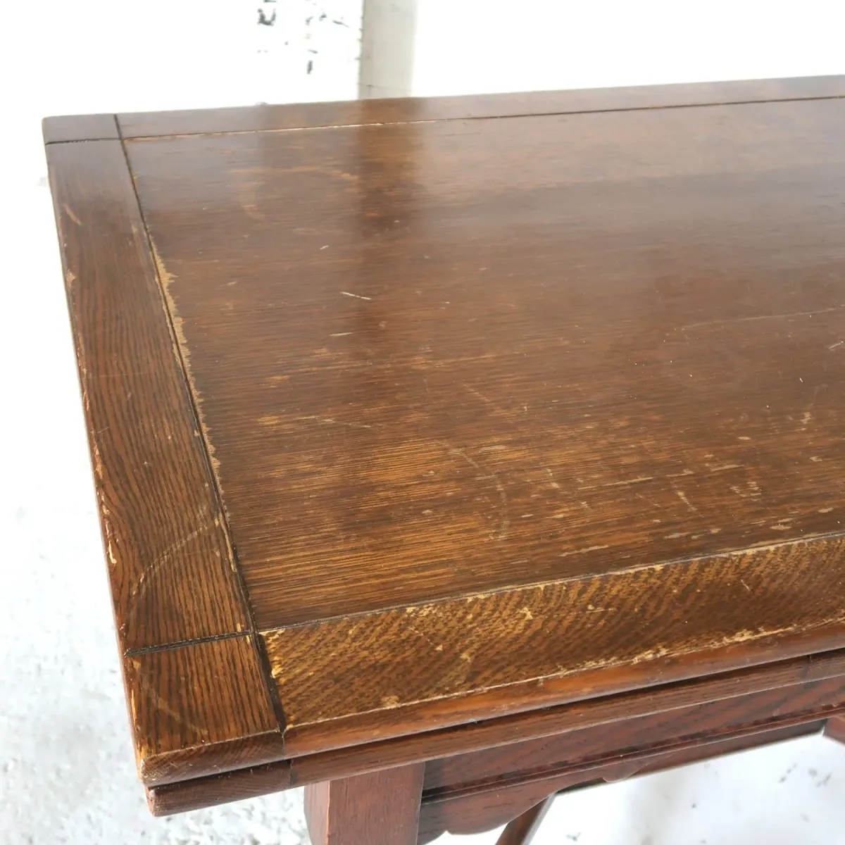 アンティーク ドローリーフ ダイニングテーブル