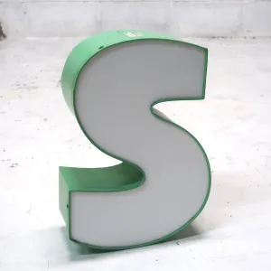 ビンテージ レターサイン s