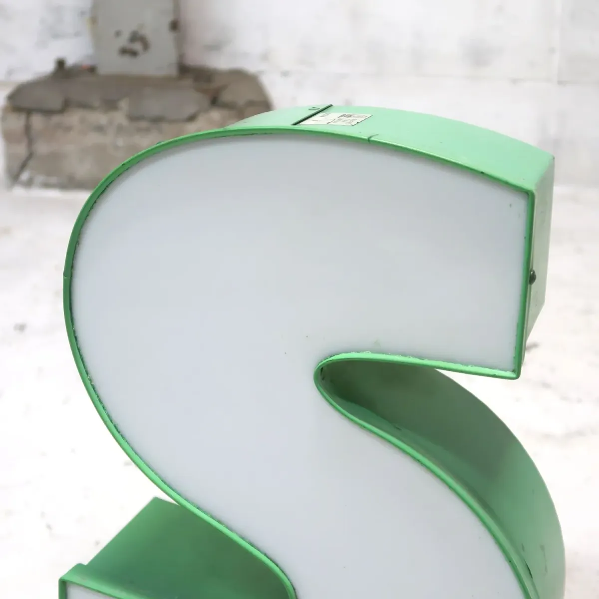 ビンテージ レターサイン s