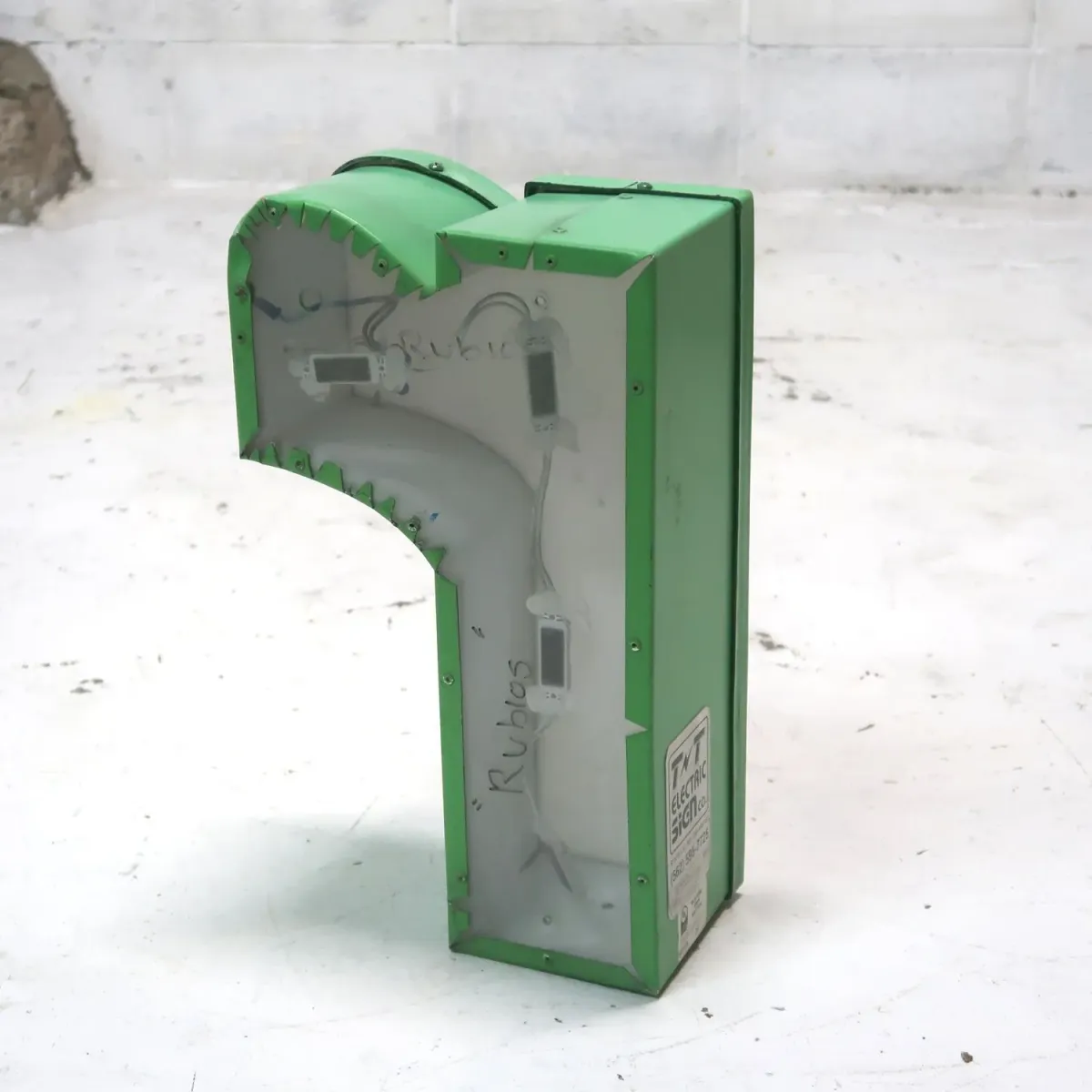 ビンテージ レターサイン r