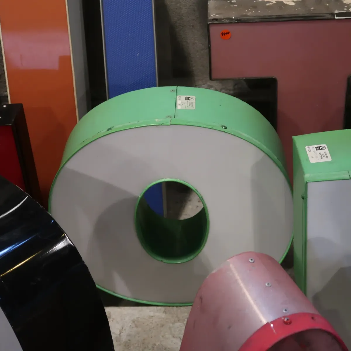 ビンテージ レターサイン o