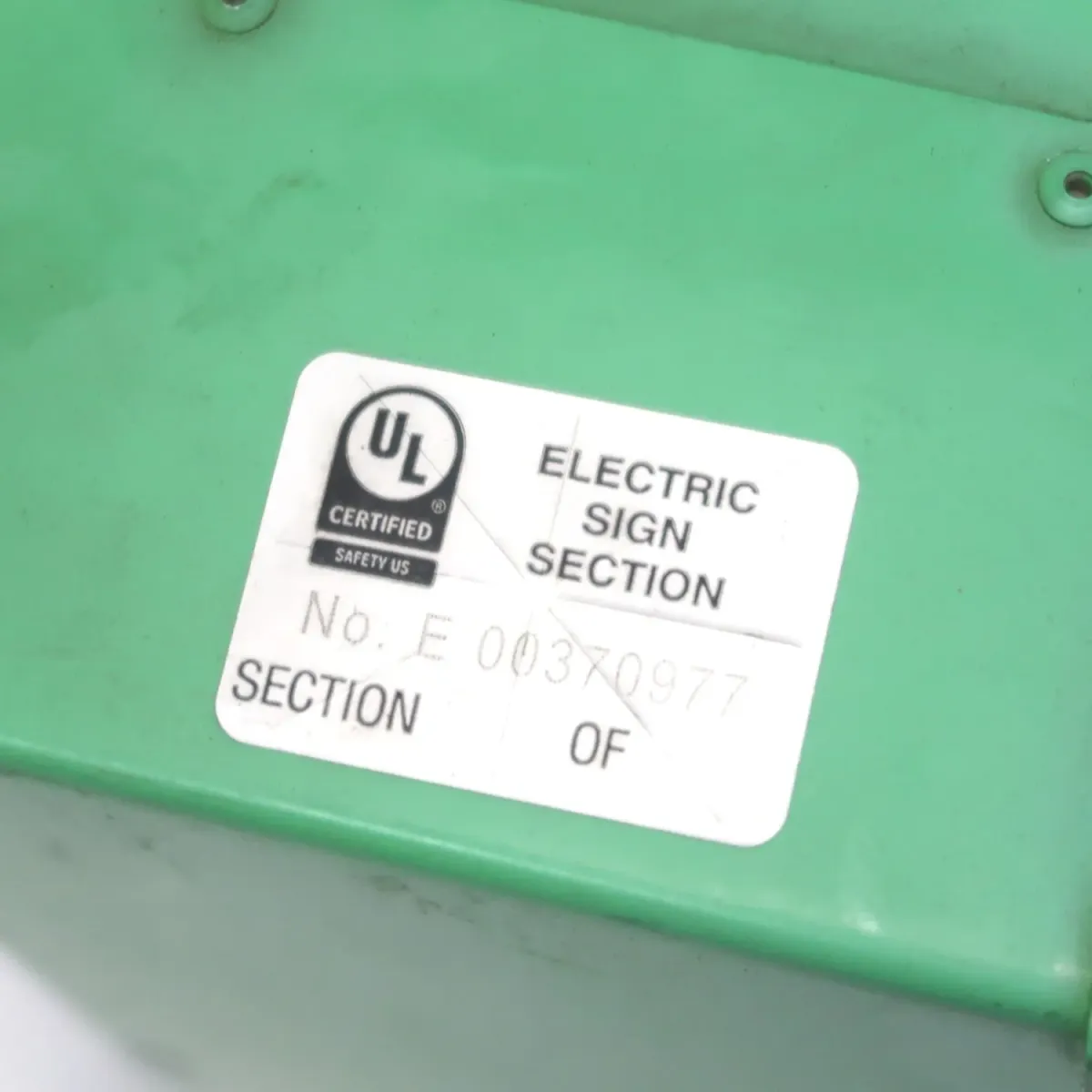 ビンテージ レターサイン I